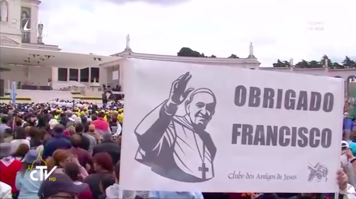 PÁPEŽ FRANTIŠEK VO FATIME: ODLET