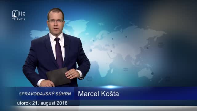 SPRAVODAJSKÝ SÚHRN (21.8.2018)
