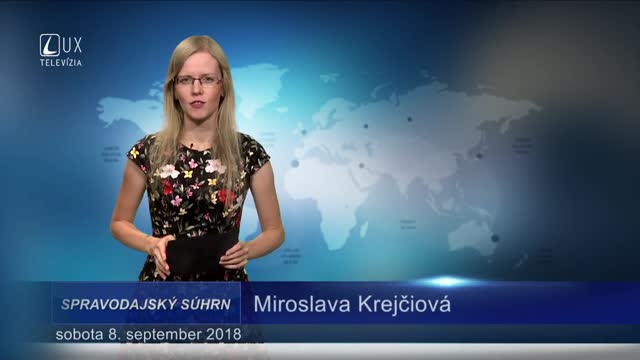 SPRAVODAJSKÝ SÚHRN (8.9.2018)