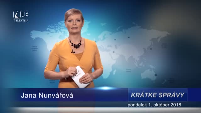 KRÁTKE SPRÁVY (1.10.2018)