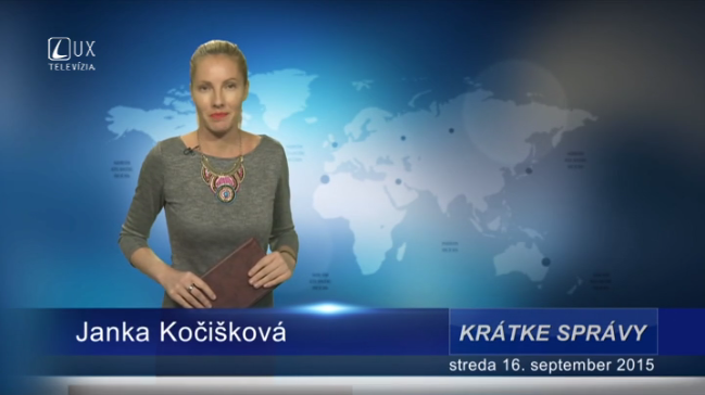 Krátke správy (16.09.2015)