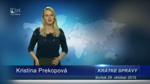 Krátke správy (29.10.2015)