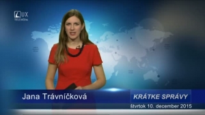 Krátke správy (10.12.2015)