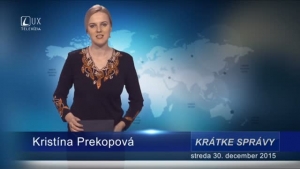 Krátke správy (30.12.2015)