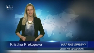 Krátke správy (19.01.2016)