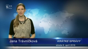Krátke správy (06.04.2016)