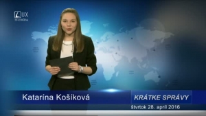 Krátke správy (28.04.2016)