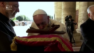 Pápež František v Assisi