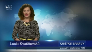 KRÁTKE SPRÁVY (21.09.2016)