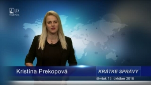 KRÁTKE SPRÁVY (13.10.2016)