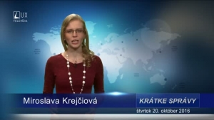 KRÁTKE SPRÁVY (20.10.2016)