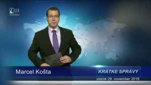 KRÁTKE SPRÁVY (29.11.2016)