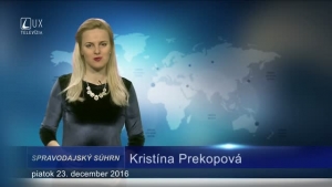 SPRAVODAJSKÝ SÚHRN (23.12.2016)