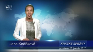 KRÁTKE SPRÁVY (23.01.2017)