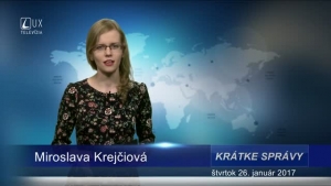 KRÁTKE SPRÁVY (26.01.2017)