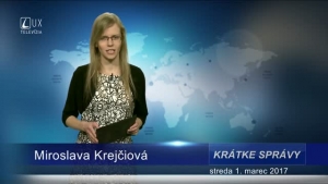KRÁTKE SPRÁVY (01.03.2017)