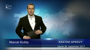 KRÁTKE SPRÁVY (26.09.2017)