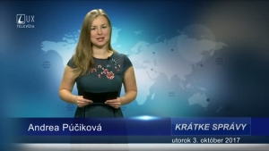 KRÁTKE SPRÁVY (03.10.2017)