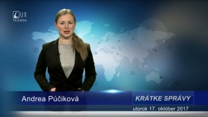 KRÁTKE SPRÁVY (17.10.2017)