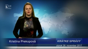 KRÁTKE SPRÁVY (28.11.2017)