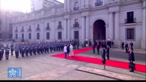 PÁPEŽ FRANTIŠEK V  ČILE A PERU 