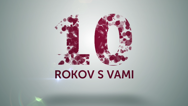 10 ROKOV TELEVÍZIE LUX