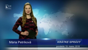 KRÁTKE SPRÁVY (19.3.2018)