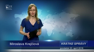KRÁTKE SPRÁVY (23.4.2018)