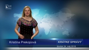 KRÁTKE SPRÁVY (24.5.2018)