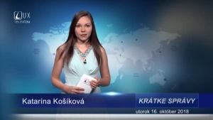 KRÁTKE SPRÁVY (16.10.2018)