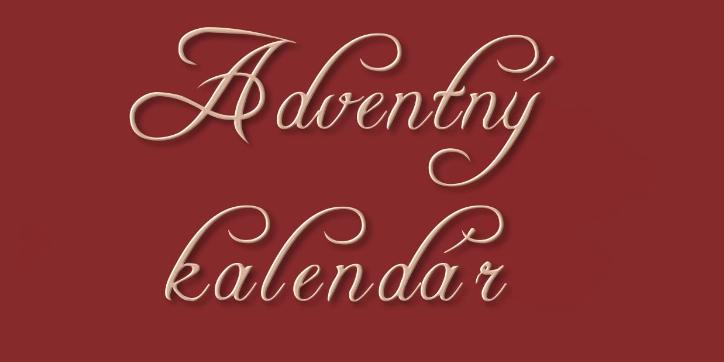 ADVENTNÝ KALENDÁR