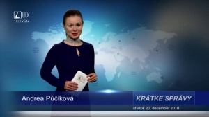KRÁTKE SPRÁVY (20.12.2018)