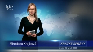 KRÁTKE SPRÁVY (24.1.2019)