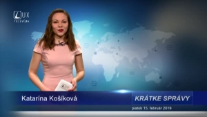 KRÁTKE SPRÁVY (15.2.2019)
