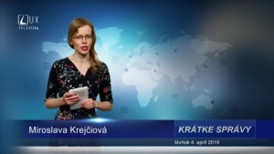 KRÁTKE SPRÁVY (4.4.2019)
