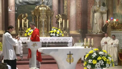 SVÄTÁ OMŠA ZO SVATÉHO HOSTÝNA