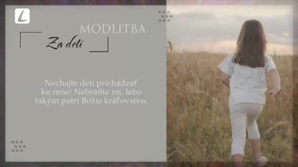 MODLITBA ZA DETI