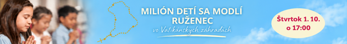 Milión detí sa modlí ruženec - Vatikán