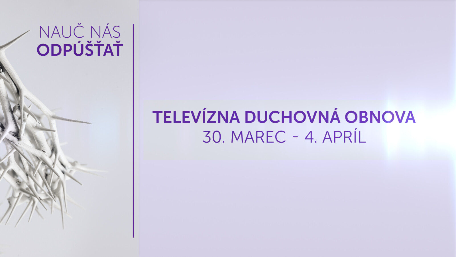 Televízna duchovná obnova 2025