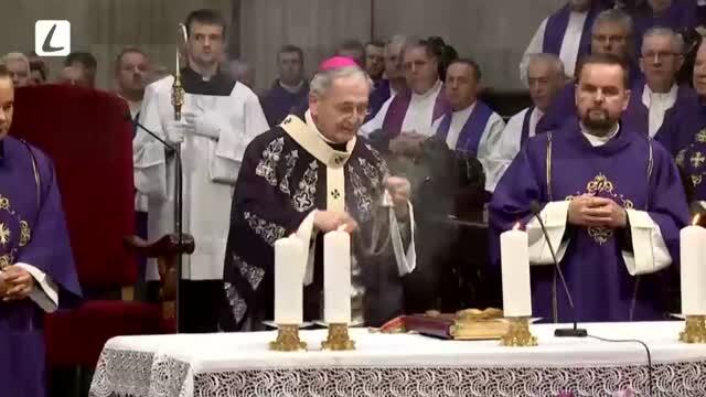 POHREBNÁ SVÄTÁ OMŠA ZA MONS. JÁNA FORMÁNKA