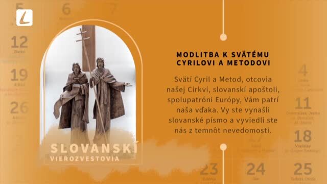 MODLITBA K SV. CYRILOVI A METODOVI