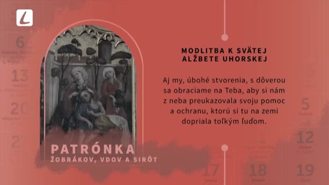 MODLITBA K SV. ALŽBETE UHORSKEJ