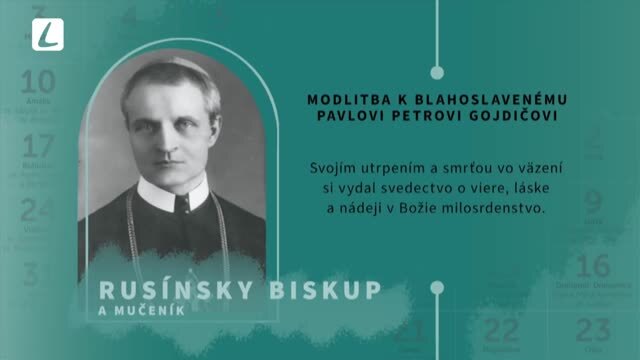MODLITBA K BL. PAVLOVI PETROVI GOJDIČOVI