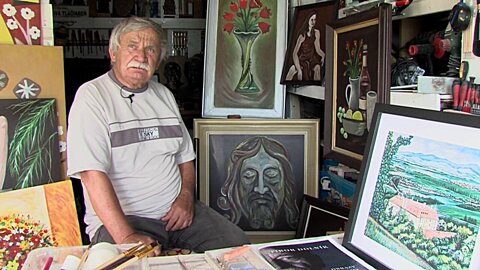 NÁVRATY V ČASE - SOCHÁR A VÝTVARNÍK TIBOR DOLNÍK