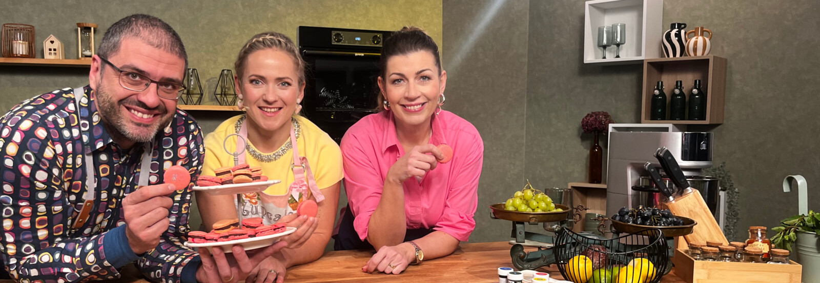 Na tanieri / Makrónky