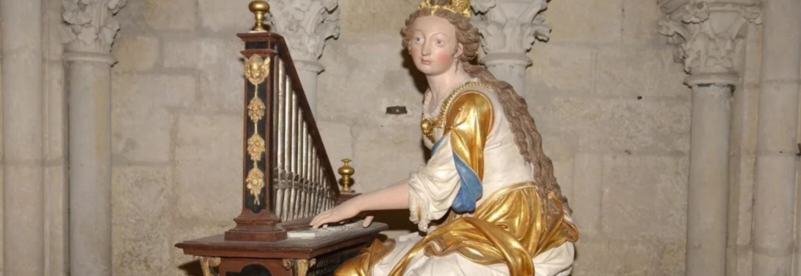 Anjeli - hudobníci v Katedrále sv. Juliána v Le Mans