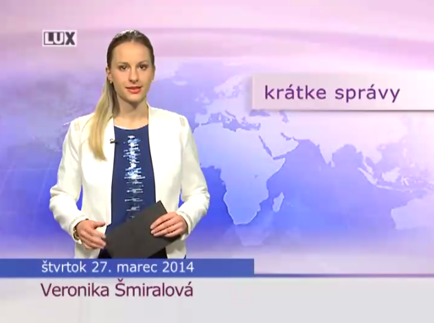 Krátke správy (986) - 27.03.2014