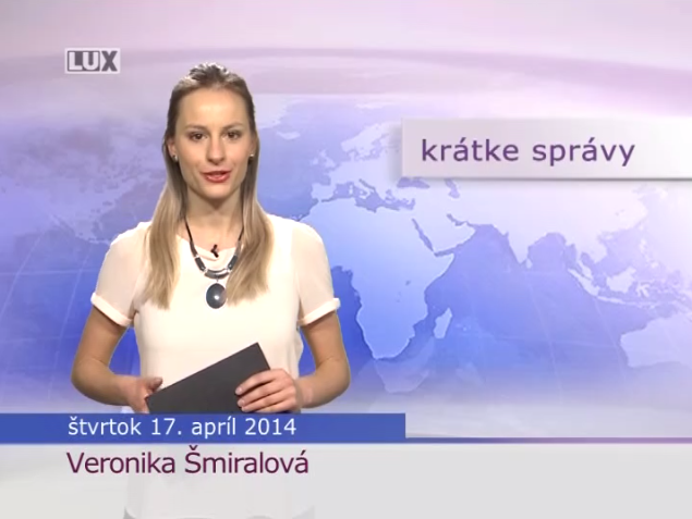 Krátke správy (998) - 17.04.2014
