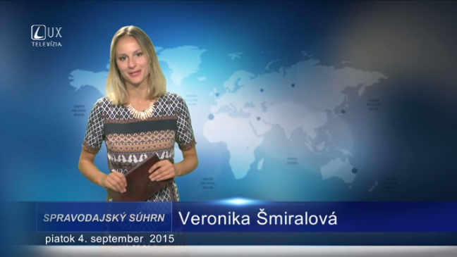 Spravodajský súhrn (04.09.2015)
