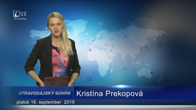 Spravodajský súhrn (18.09.2015)
